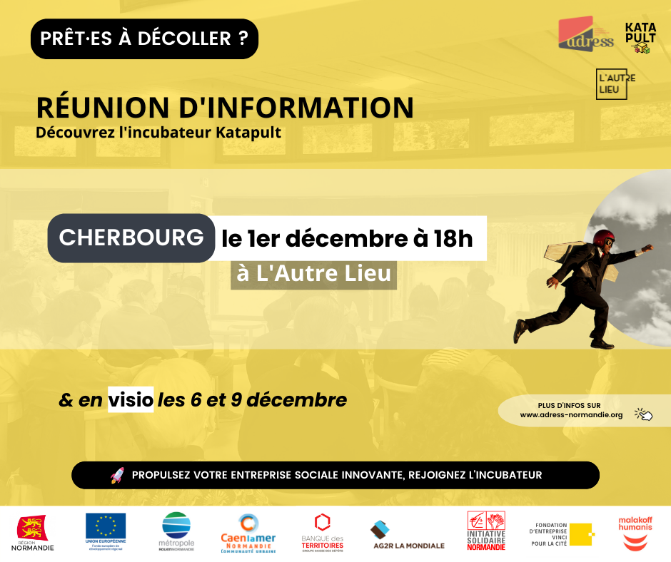Réunions d'information Katapult Cherbourg