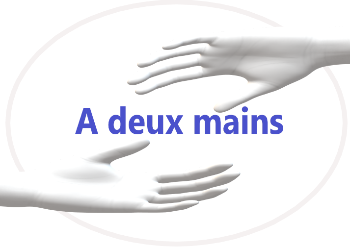 a deux mains logo a deux mains logo